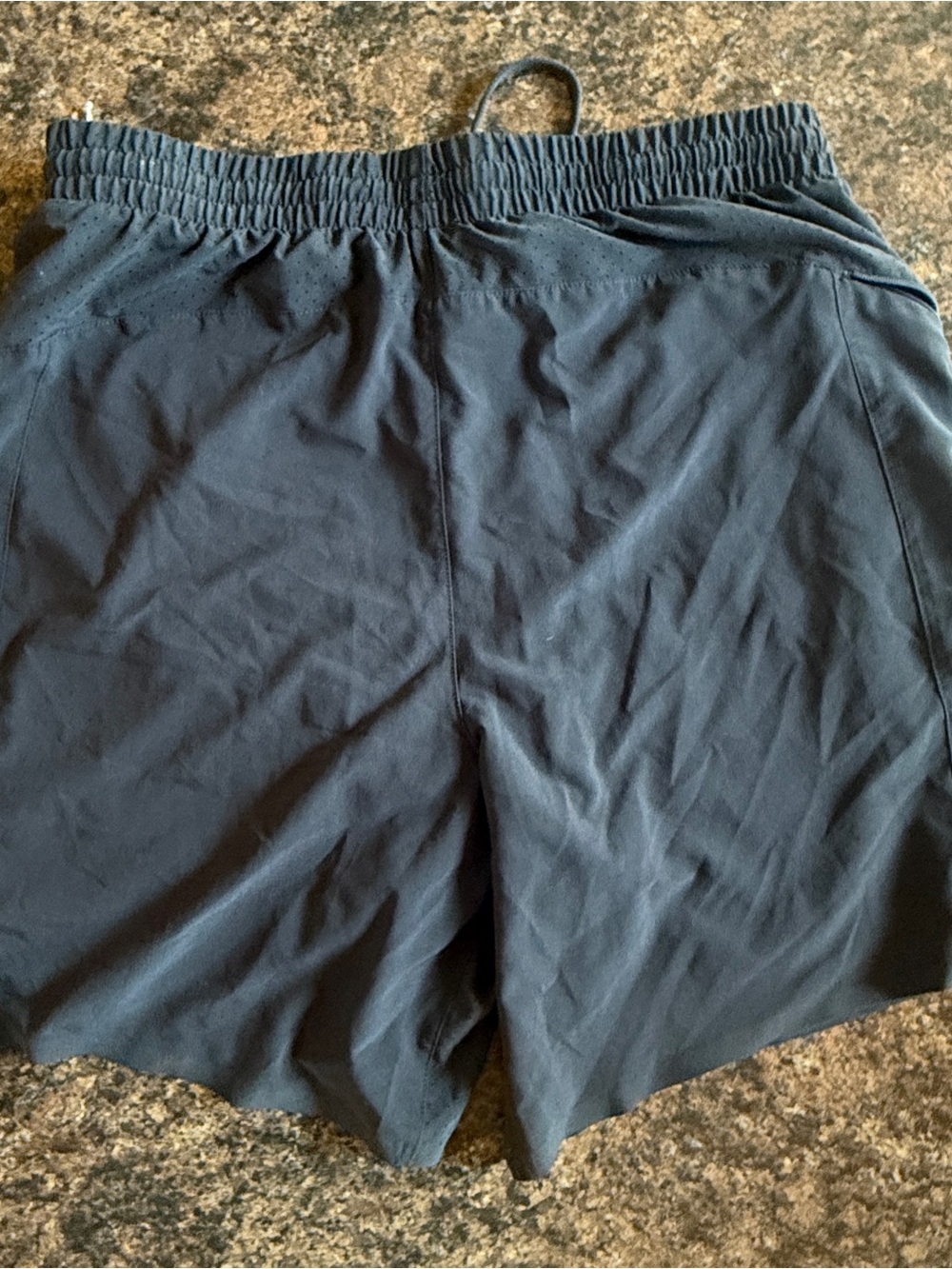 VRST Men's Athletic Drawstring Shorts - Navy